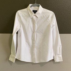 White collar shirt